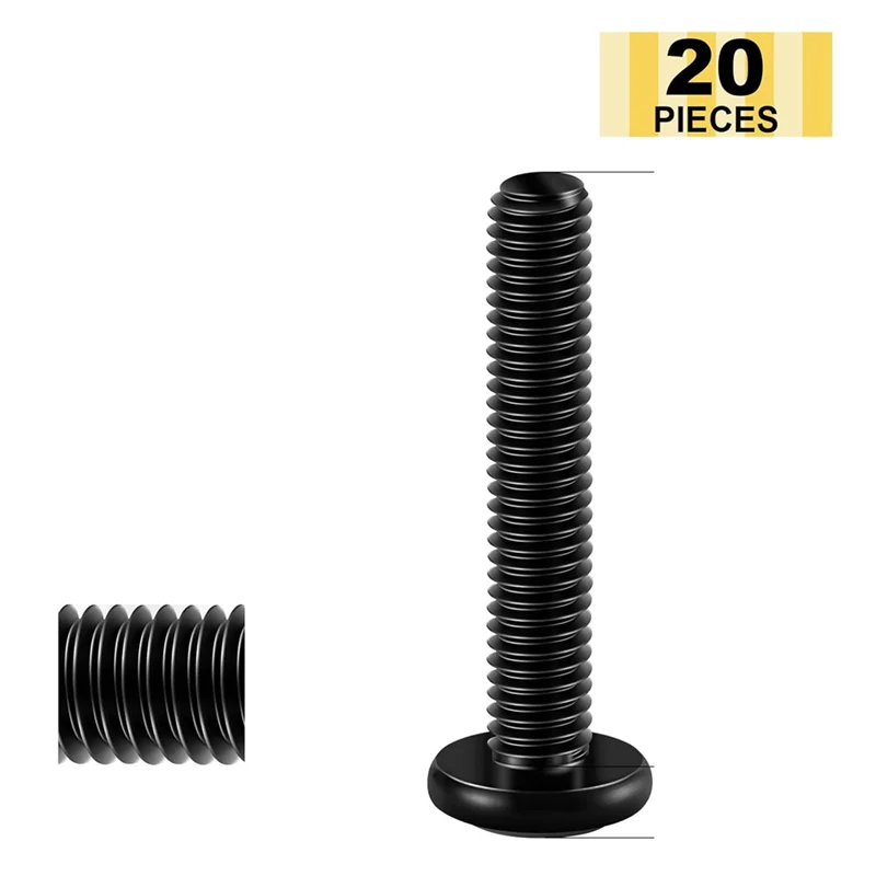 AA76-Flat Head Hex Socket Caps M6 Screw Bolts, 304 Stainless Steel Furniture Bolts Full Thread, Hex Wrench
AA76-Flat Head Hex Socket Caps M6 Screw Bolts, 304 Stainless Steel Furniture Bolts Full Thread, Hex Wrench