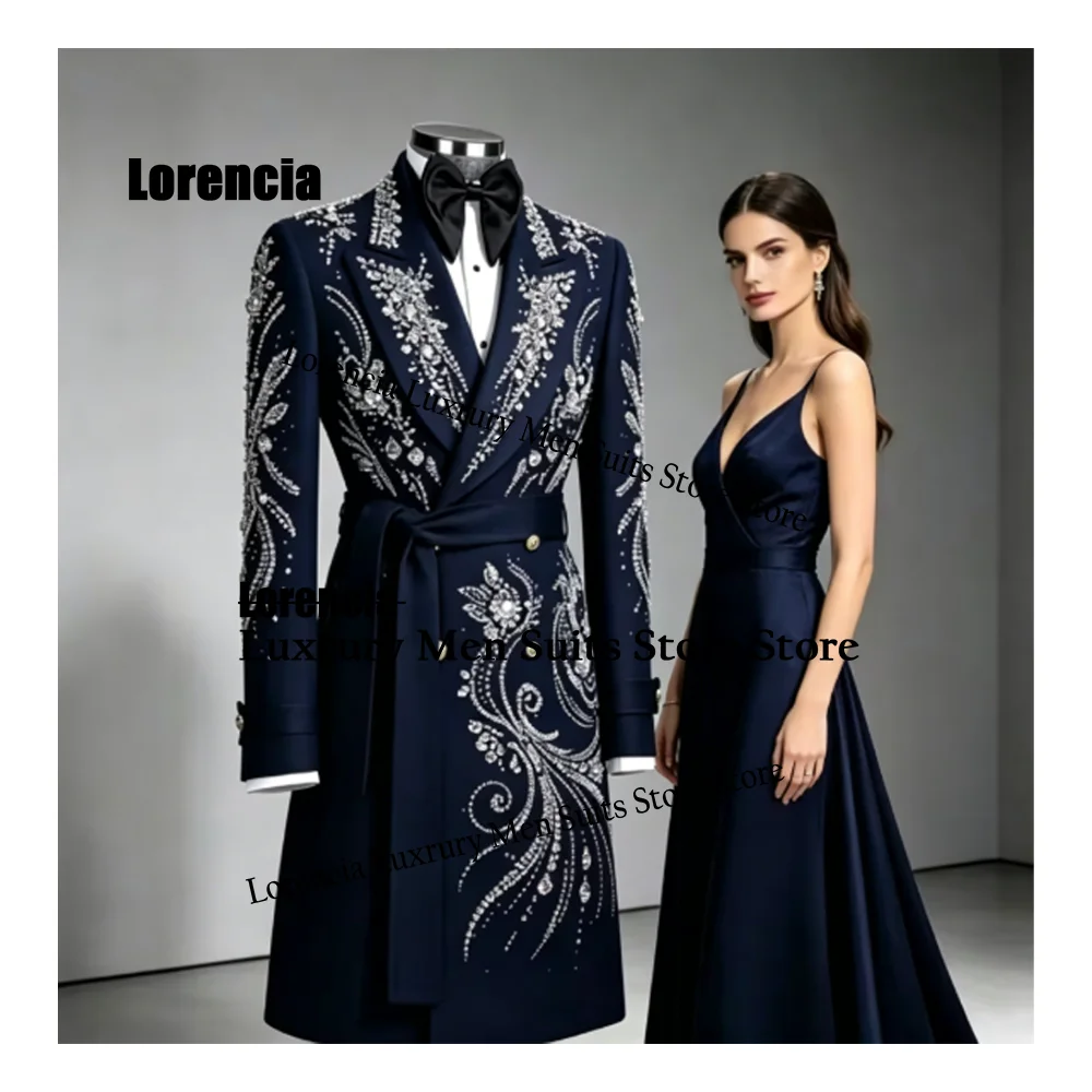 Customized High End Rhinestone Men Suit Sparkly Sequin Rhinestone Wedding Tuxedos Slim High Quality hombre 2 Pieces Sele Blazer
Customized High End Rhinestone Men Suit Sparkly Sequin Rhinestone Wedding Tuxedos Slim High Quality hombre 2 Pieces Sele Blazer
