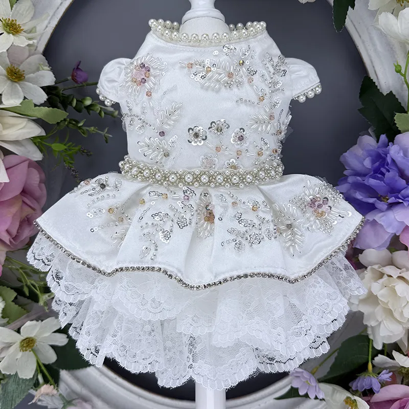 Luxury Handmade Pet Clothes Dog Wedding Dresses Teddy Bears Pomeranians Mazes Cat Dresses - Unique Handcrafted Animal Outfits
Luxury Handmade Pet Clothes Dog Wedding Dresses Teddy Bears Pomeranians Mazes Cat Dresses - Unique Handcrafted Animal Outfits