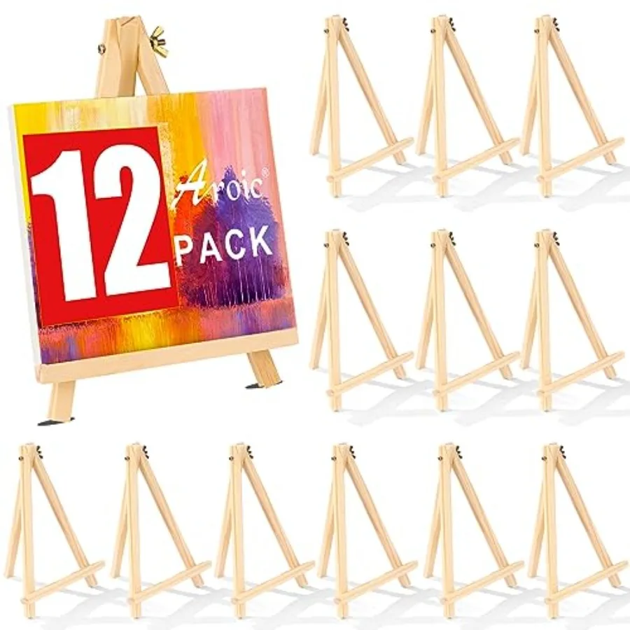 9 Inch Wood Easels, Easel Stand for Painting Canvases, Art, and Crafts, Tripod, Painting Party Easel, Student Tabletop Easels f
9 Inch Wood Easels, Easel Stand for Painting Canvases, Art, and Crafts, Tripod, Painting Party Easel, Student Tabletop Easels f