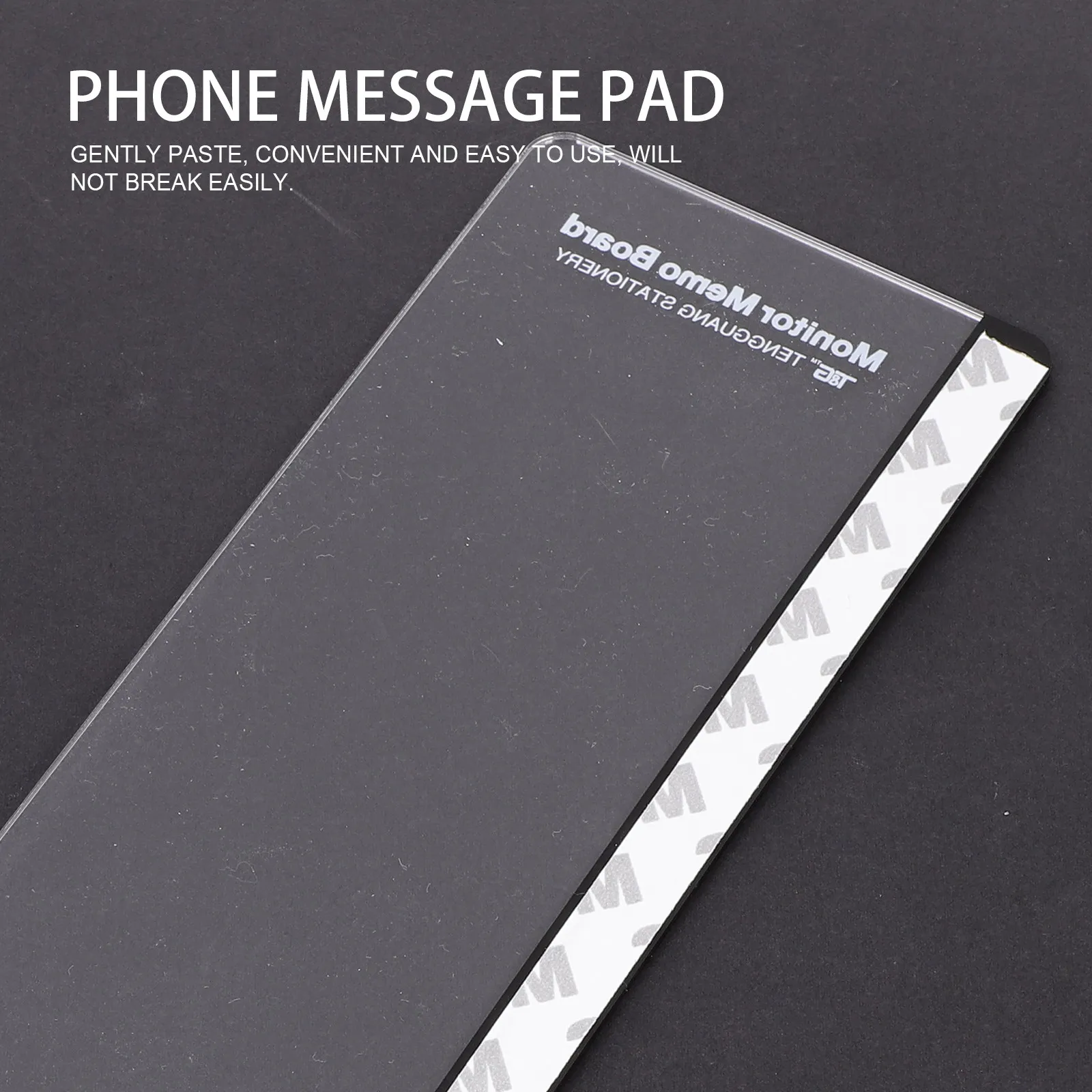 Monitor Memo Board Holder Transparent Acrylic Screen Side Panel for Office Message Reminder Pad Computer Display
Monitor Memo Board Holder Transparent Acrylic Screen Side Panel for Office Message Reminder Pad Computer Display