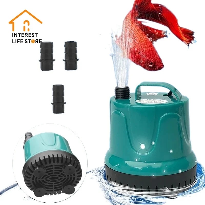 Hot Ultra-Quiet Submersible Filtration Cleaning Water Fountain Pump Filter Fish Pond Aquarium Low Noise Water Pump Tank Fountain
Hot Ultra-Quiet Submersible Filtration Cleaning Water Fountain Pump Filter Fish Pond Aquarium Low Noise Water Pump Tank Fountain