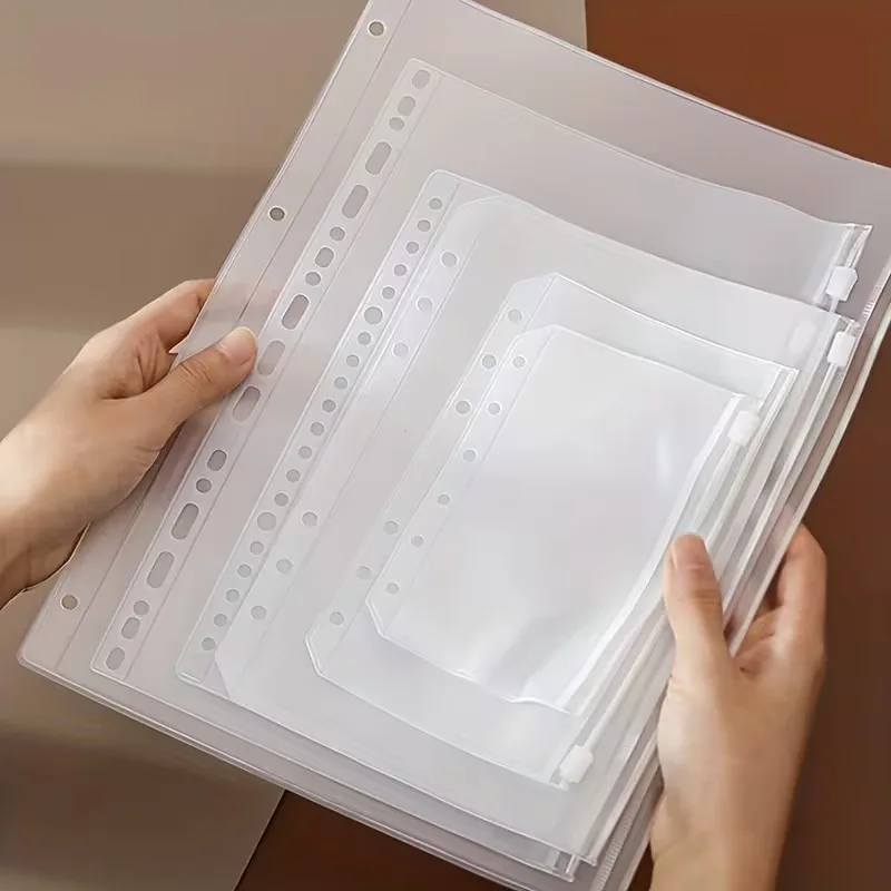 10 шт. водонепроницаемых карманов-папок на молнии формата А5, А6, А7 для 6-кольцевых блокнотов, прозрачные пакеты для документов, органайзеры для файлов
10 шт. водонепроницаемых карманов-папок на молнии формата А5, А6, А7 для 6-кольцевых блокнотов, прозрачные пакеты для документов, органайзеры для файлов