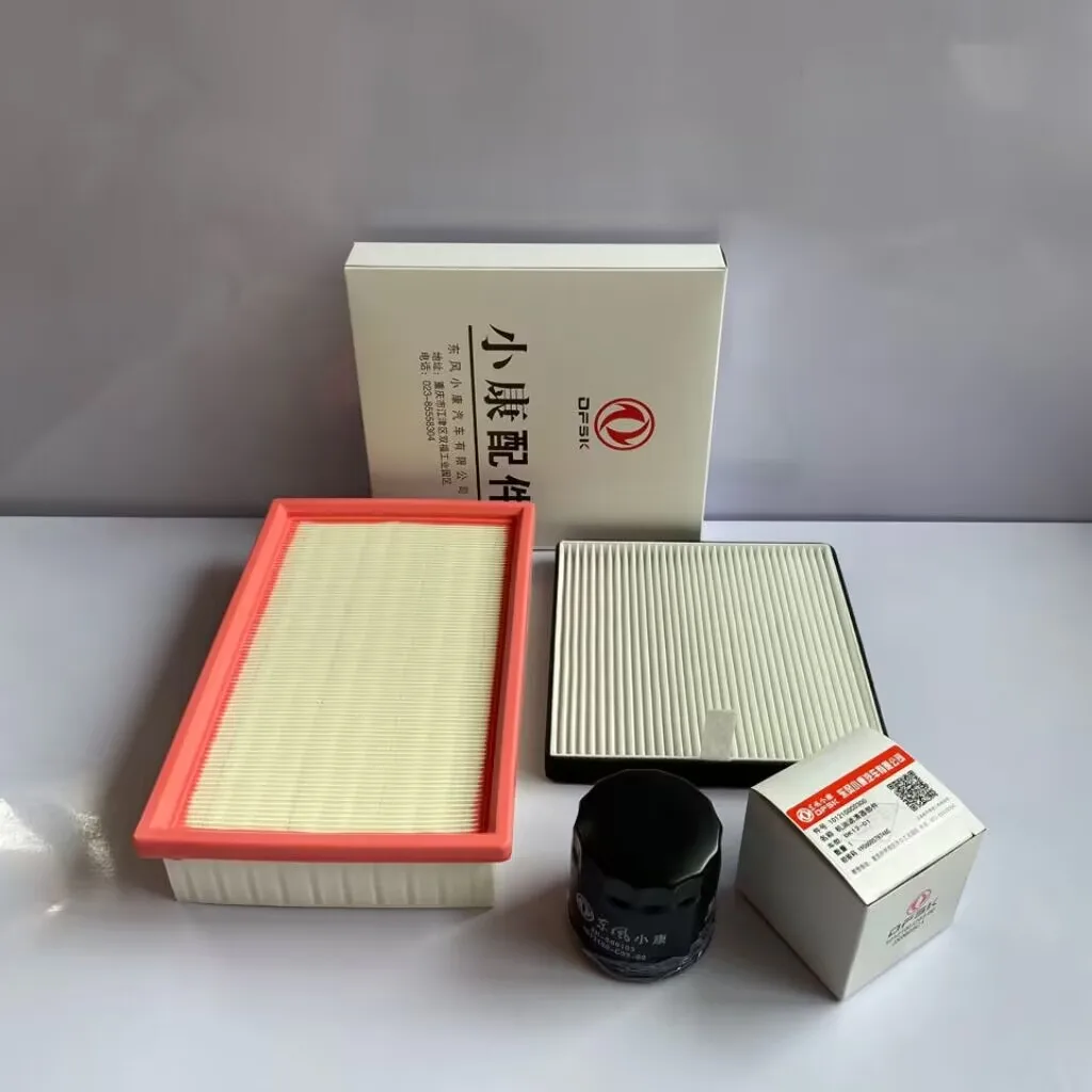Filter Set for DFM DFSK GLORY 500 1.5L Air Filter&Oil Filter&Cabin Filter 3pcs/set
Filter Set for DFM DFSK GLORY 500 1.5L Air Filter&Oil Filter&Cabin Filter 3pcs/set