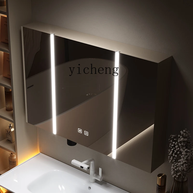 XL intelligent beauty mirror cabinet multi-angle wall-mounted mirror storage integrated mirror cabinet defogging
XL intelligent beauty mirror cabinet multi-angle wall-mounted mirror storage integrated mirror cabinet defogging