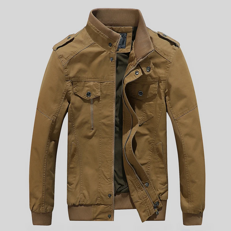 2025 New Autumn Men's Cotton Jackets Stand Collar Mens Jackets Fashion Casual Outerwear for Men Plus Size L-4XL
2025 New Autumn Men's Cotton Jackets Stand Collar Mens Jackets Fashion Casual Outerwear for Men Plus Size L-4XL