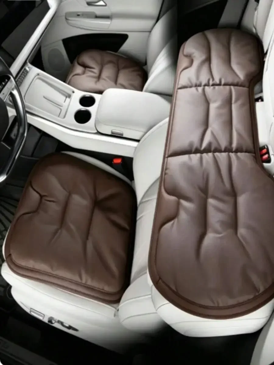 3pcs Brown Car Seat Cushion Set Universal Fit For Sedan SUV Interior Comfort Pad
3pcs Brown Car Seat Cushion Set Universal Fit For Sedan SUV Interior Comfort Pad