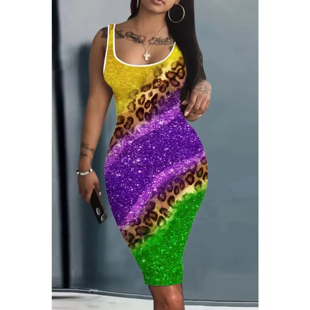 Summer Bodycon Dress Fashion Women Leopard Dresses 2024 Streetwear Slim Dress Girl Vestido Elegant Robe Party Beach Sundress
Summer Bodycon Dress Fashion Women Leopard Dresses 2024 Streetwear Slim Dress Girl Vestido Elegant Robe Party Beach Sundress
