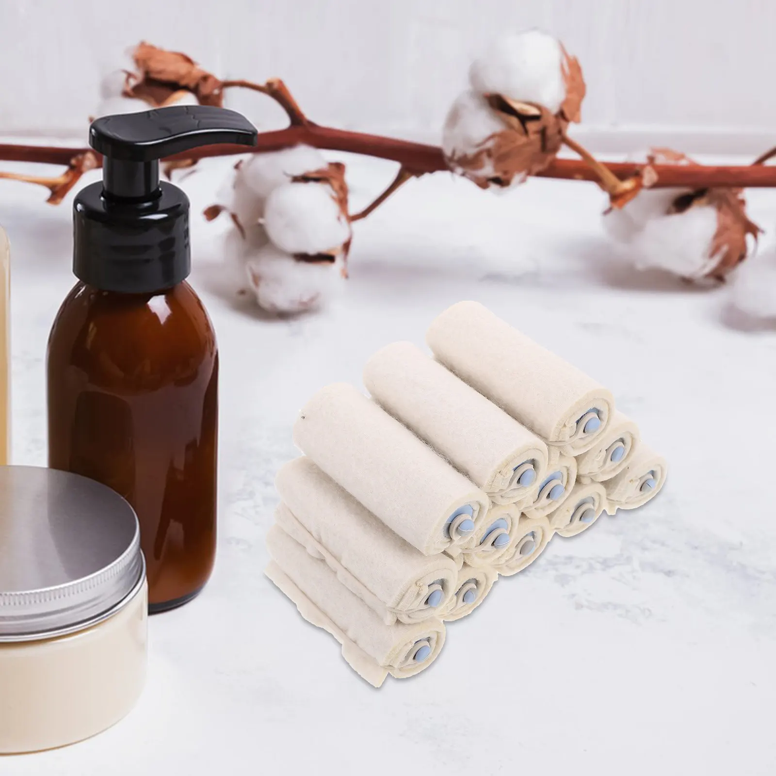 12Pcs Cotton Hair Perm Rollers Salon Supplies Insulated Curling Tool Hairdressing Styling Rollers for Home Salon Use
12Pcs Cotton Hair Perm Rollers Salon Supplies Insulated Curling Tool Hairdressing Styling Rollers for Home Salon Use