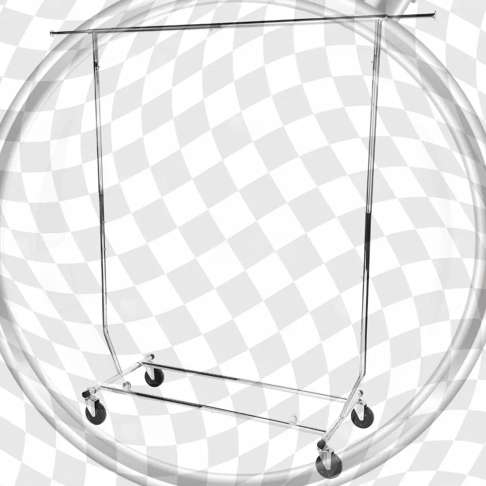 Clothes Rack with Sturdy Wheels Standing Metal Clothing Rack Portable Wardrobe Sturdy Coat Rack for Bedroom Laundry Living Room
Clothes Rack with Sturdy Wheels Standing Metal Clothing Rack Portable Wardrobe Sturdy Coat Rack for Bedroom Laundry Living Room