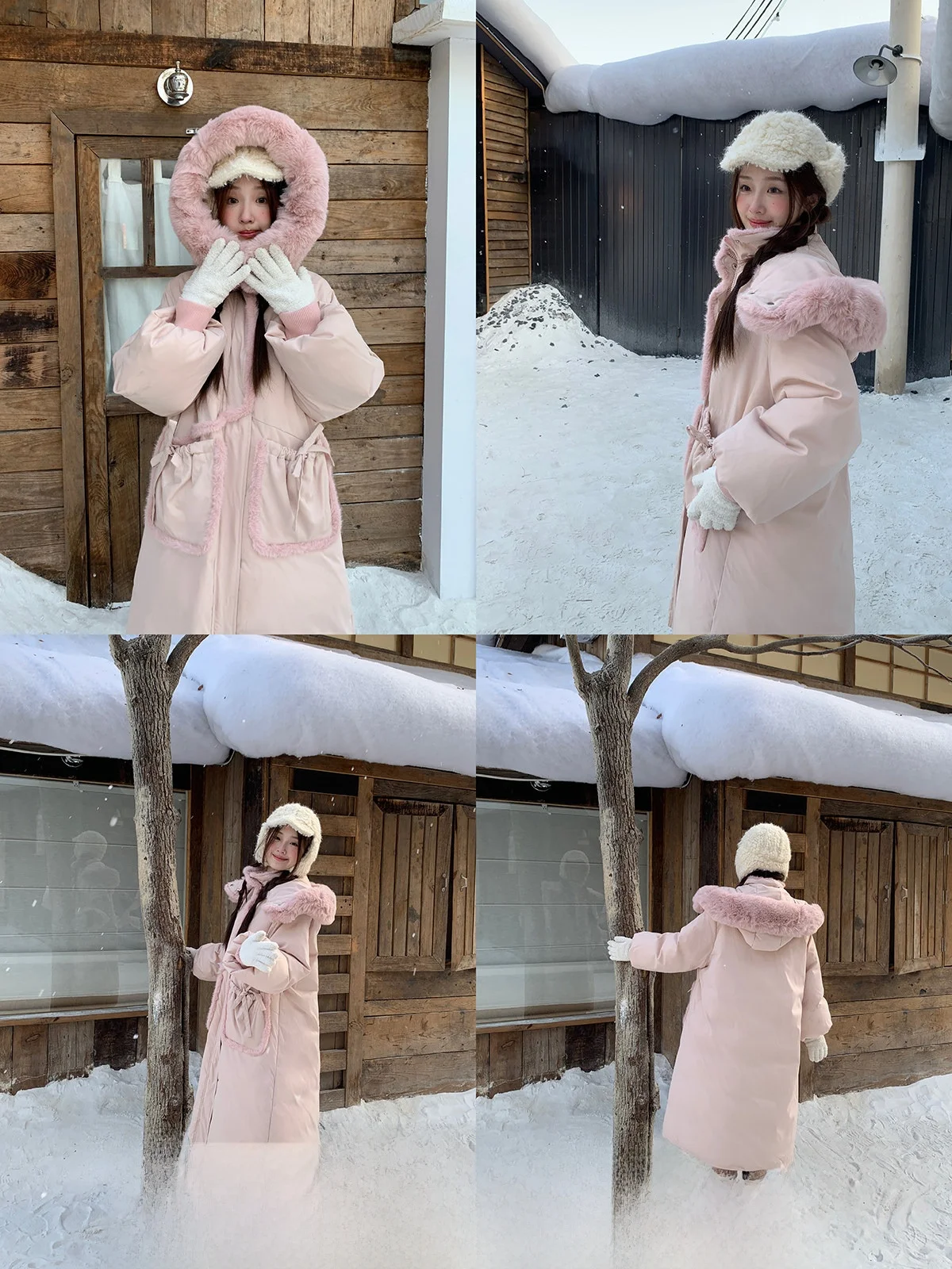 Cheese Day Long Women's down Jacket Loose Fit with Large Fur Collar And Big Pockets Warm And Sweet Style Casual Winter Coat
Cheese Day Long Women's down Jacket Loose Fit with Large Fur Collar And Big Pockets Warm And Sweet Style Casual Winter Coat