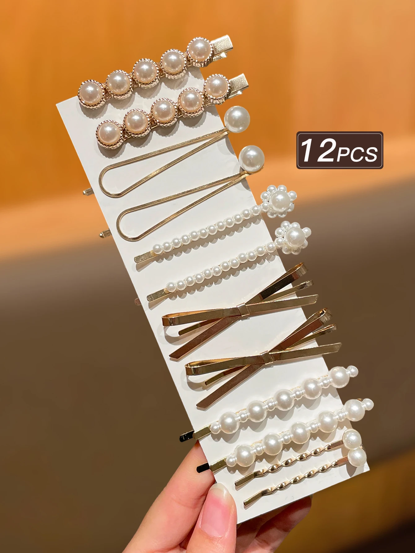 12pcs women’s style, fashionable and versatile, multi-version pearl hair clips, suitable for daily use, recommended as a gift
12pcs women’s style, fashionable and versatile, multi-version pearl hair clips, suitable for daily use, recommended as a gift