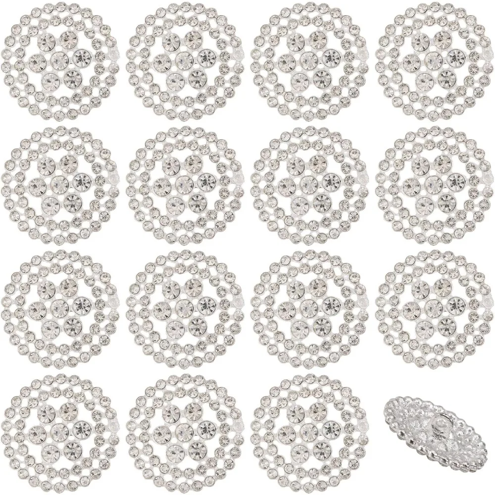 16 шт. круглые пуговицы со стразами из сплава, декоративные пуговицы со стразами, плоские круглые пуговицы для шитья для костюмов, юбок, пальто, униформы, шитья
16 шт. круглые пуговицы со стразами из сплава, декоративные пуговицы со стразами, плоские круглые пуговицы для шитья для костюмов, юбок, пальто, униформы, шитья