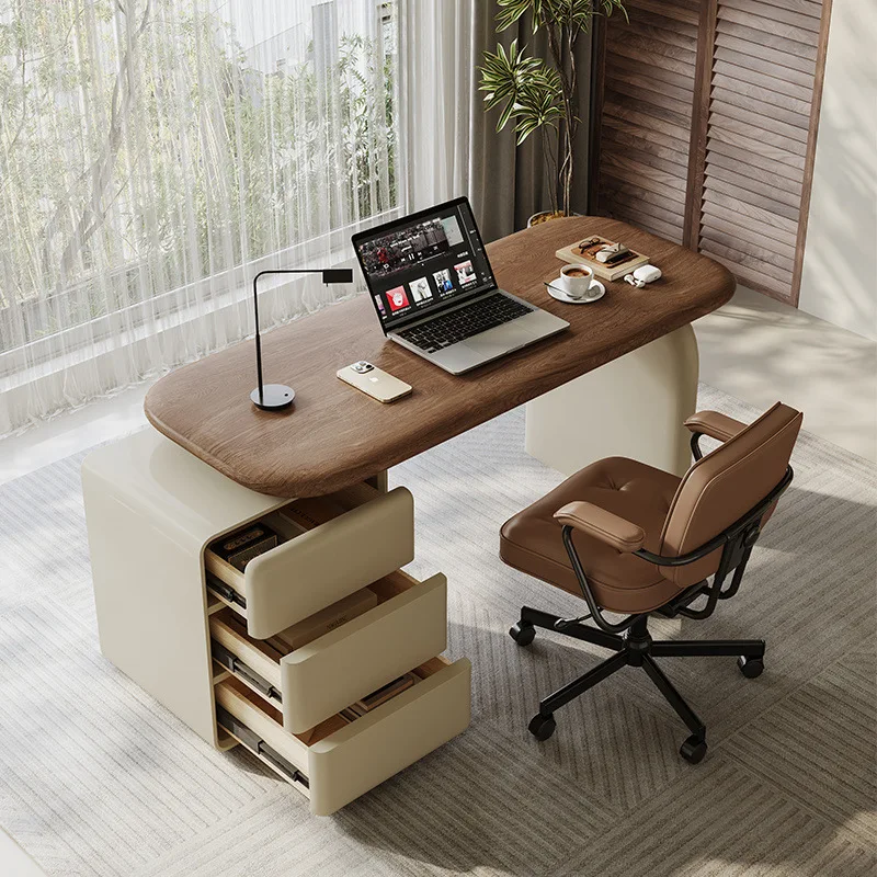 Solid wood desk home study computer desk bedroom retractable minimalist cream wind medieval 2025 new model
Solid wood desk home study computer desk bedroom retractable minimalist cream wind medieval 2025 new model