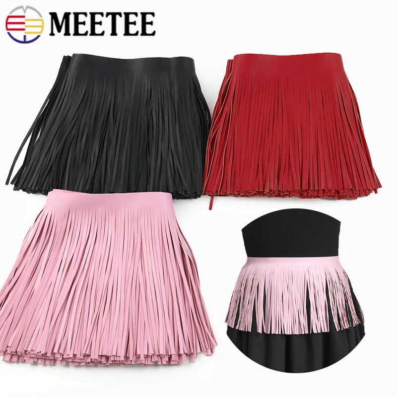 2Meters Meetee 10-30cm Leather Suede Fringe Tassels for Dresses Tassel Decorative Trimmings Stitching Fringes Sewing Accessories
2Meters Meetee 10-30cm Leather Suede Fringe Tassels for Dresses Tassel Decorative Trimmings Stitching Fringes Sewing Accessories