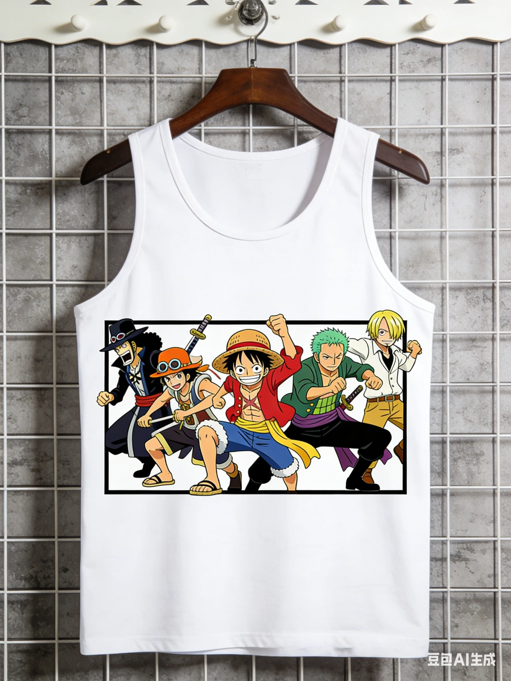 One Piece Collaboration Tank T-Shirt Summer Loose Versatile Anime Print Top
One Piece Collaboration Tank T-Shirt Summer Loose Versatile Anime Print Top