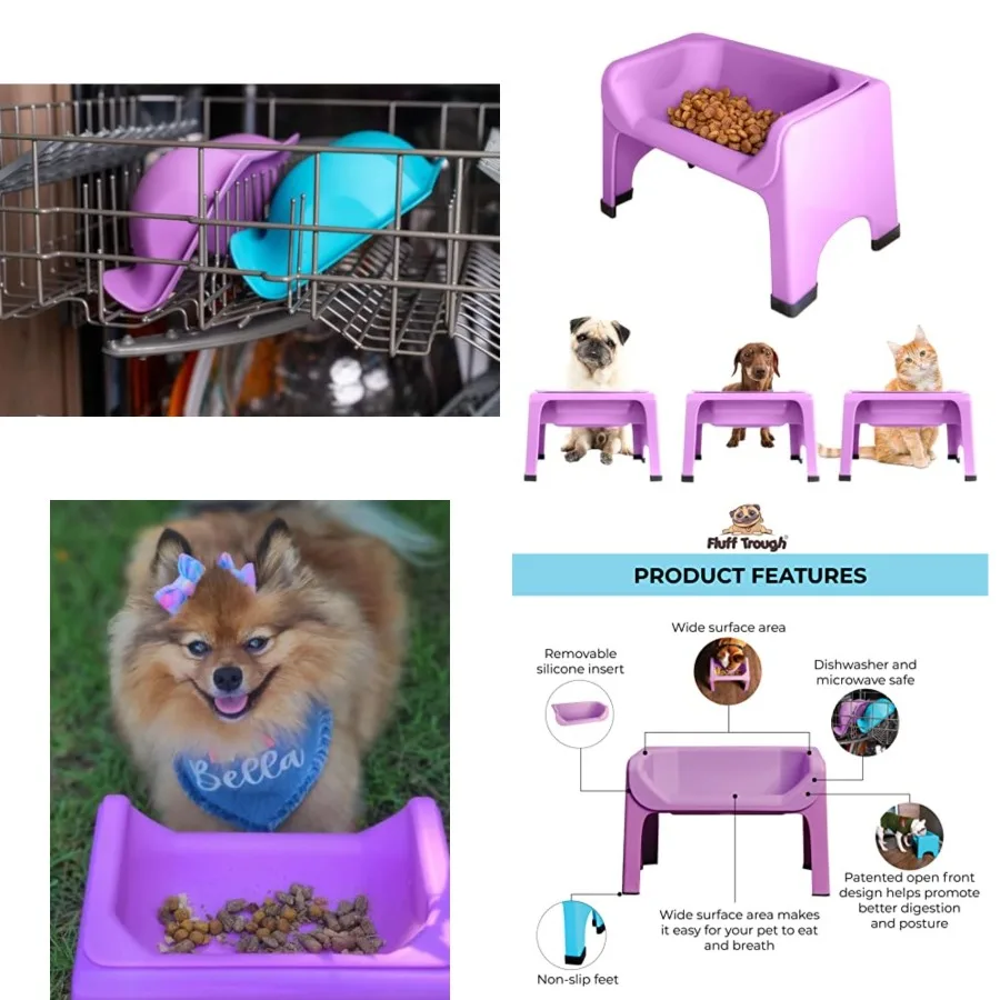 Elevated Dog Bowl for Food 5inch Tall Cat and Dog Feeding Station Vet Approved Non-xic Silicone Feeder Bowl Insert Raised Bowl
Elevated Dog Bowl for Food 5inch Tall Cat and Dog Feeding Station Vet Approved Non-xic Silicone Feeder Bowl Insert Raised Bowl