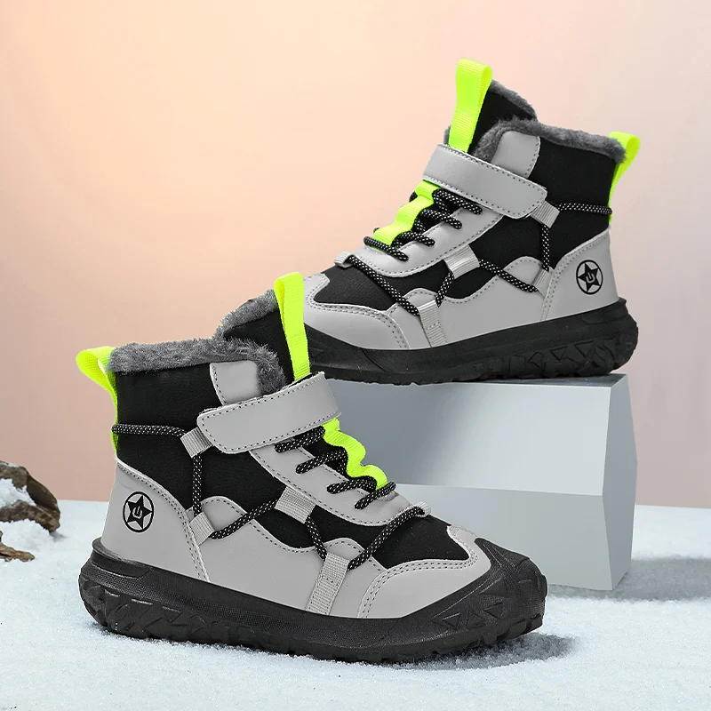 2025 Winter New Kids' Cotton Shoes - Fleece-Lined Warm, Non-Slip & Waterproof Children's Sports Shoes
2025 Winter New Kids' Cotton Shoes - Fleece-Lined Warm, Non-Slip & Waterproof Children's Sports Shoes