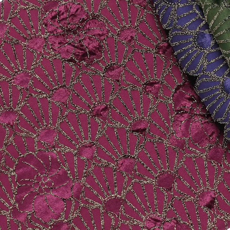 New Chinese Style Cheongsam Fabric Jacquard Velvet Fabric Long Dress Designer Evening Dress
New Chinese Style Cheongsam Fabric Jacquard Velvet Fabric Long Dress Designer Evening Dress