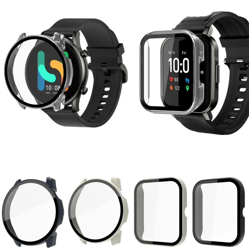 Hard Edge Shell Glass Screen Protector Film Case For Haylou GST LS09B/RS4 Plus LS11 LS12/RT2 LS10/LS02 Smart Watch Full Cover
Hard Edge Shell Glass Screen Protector Film Case For Haylou GST LS09B/RS4 Plus LS11 LS12/RT2 LS10/LS02 Smart Watch Full Cover
