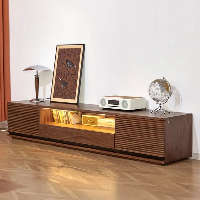 Customizable 2024 new TV with led all solid wood floor modern simple led luxury audio-visual cabinet
Customizable 2024 new TV with led all solid wood floor modern simple led luxury audio-visual cabinet