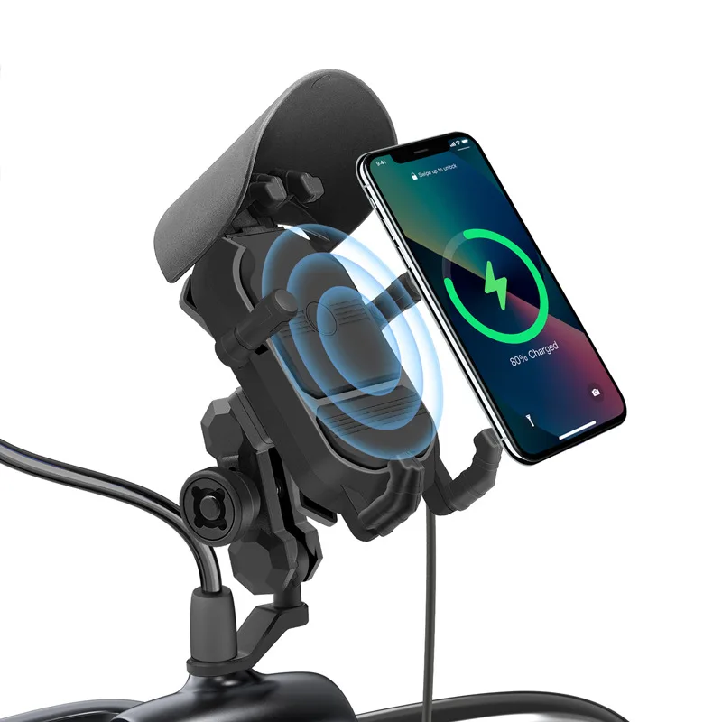 phonholder 15W wireless charging fast charging mobile phone holder, shock absorption and anti-shake takeaway navigation bracket
phonholder 15W wireless charging fast charging mobile phone holder, shock absorption and anti-shake takeaway navigation bracket