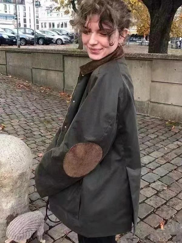 Street Sle Workwear Jaet Женское вельветовое лоскутное пальто на хлопковой подкладке в стиле ретро с длинным воротником свека средней длины
Street Sle Workwear Jaet Женское вельветовое лоскутное пальто на хлопковой подкладке в стиле ретро с длинным воротником свека средней длины