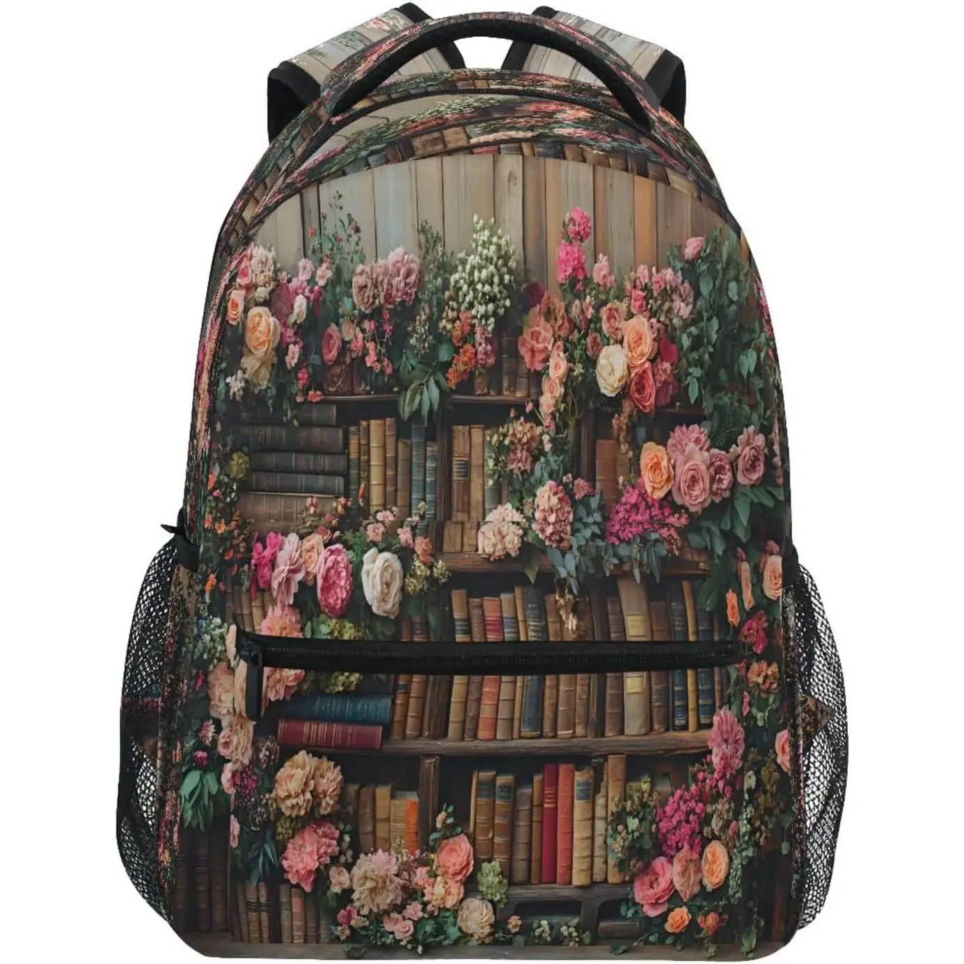 Bookshelf Bookworm Backpack for School Boys Girls Adults Kids Bookbag Laptop Bag Casual Daypack for Travel Outdoor Camping 
Bookshelf Bookworm Backpack for School Boys Girls Adults Kids Bookbag Laptop Bag Casual Daypack for Travel Outdoor Camping
