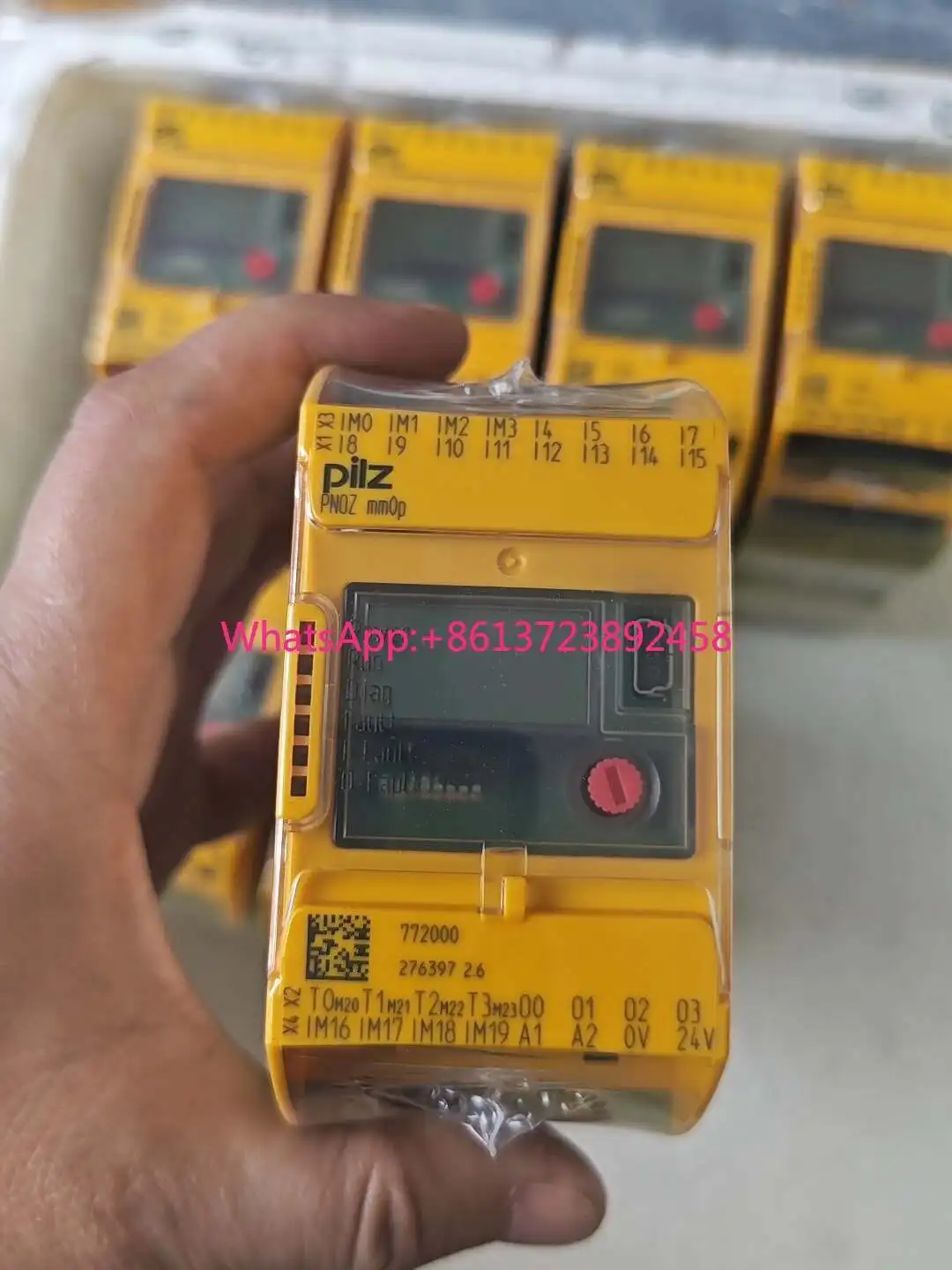 Pilz Pilz mmOp 772000 safety relay original from Germany in stock
Pilz Pilz mmOp 772000 safety relay original from Germany in stock