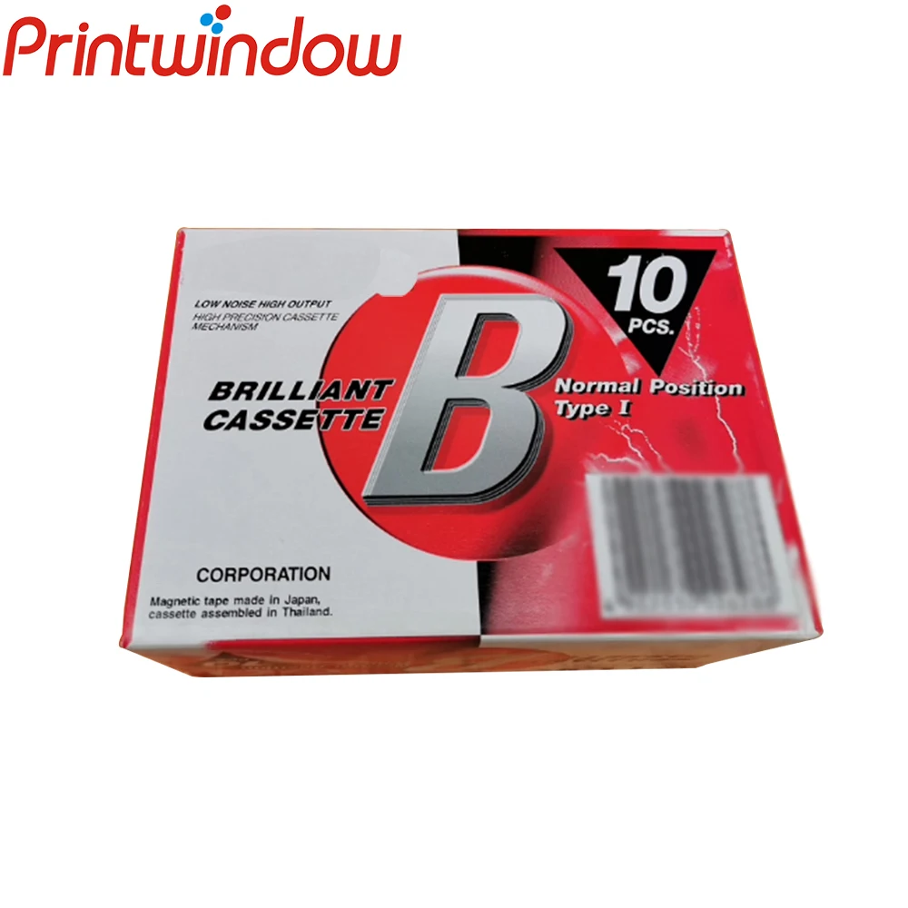 10PCS of 1 box Original New Blank Cassette TDK B60 60 Minutes 10 PACK
10PCS of 1 box Original New Blank Cassette TDK B60 60 Minutes 10 PACK