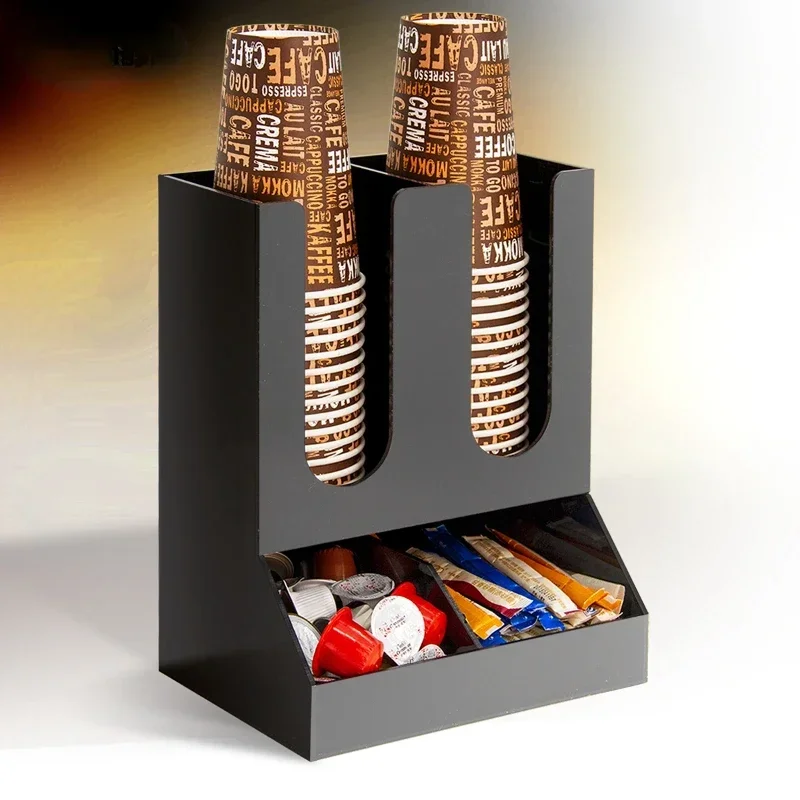 Black Acrylic Coffee Pod Holder, Multifunctional Paper Cup, Business Coffee Shelf, Modern Cup Storage, Coffee Organizer
Black Acrylic Coffee Pod Holder, Multifunctional Paper Cup, Business Coffee Shelf, Modern Cup Storage, Coffee Organizer