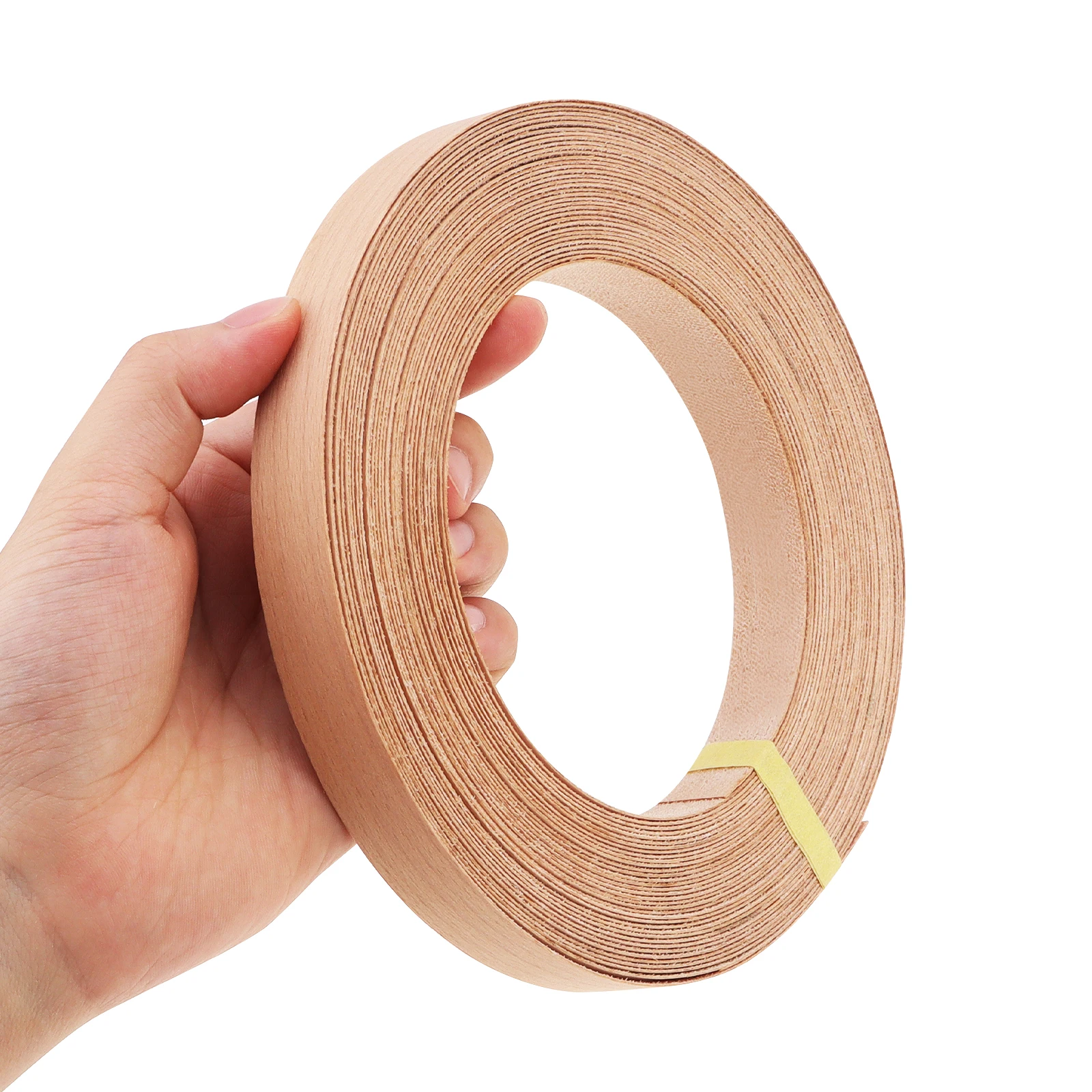 50 Feet Hot Melt Adhesive Beech Edge Banding for Wood Trim / Furniture / Cabinet Construction Wood Veneer Sheet Tape Adhensive
50 Feet Hot Melt Adhesive Beech Edge Banding for Wood Trim / Furniture / Cabinet Construction Wood Veneer Sheet Tape Adhensive