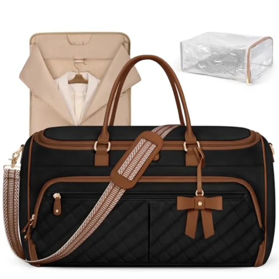 RAINSMORE Garment Bags for Travel Women Convertible Garment Duffle Bag for Hanging Clothes, Large Carry On Garment Bag with Sho
RAINSMORE Garment Bags for Travel Women Convertible Garment Duffle Bag for Hanging Clothes, Large Carry On Garment Bag with Sho