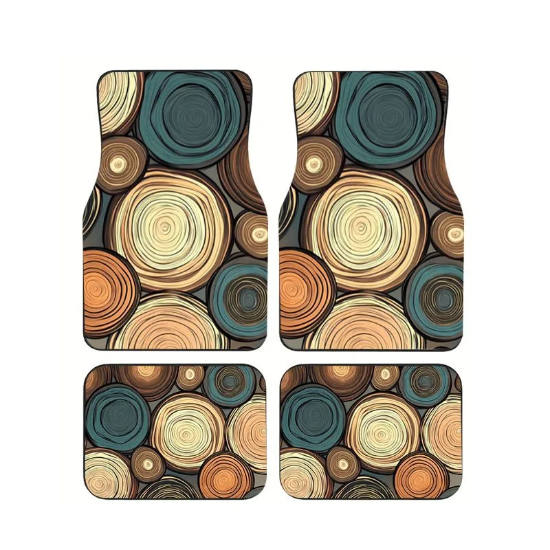 Vintage Nature Themed Car Floor Mats 4pcs Waterproof Washable Carpets
Vintage Nature Themed Car Floor Mats 4pcs Waterproof Washable Carpets