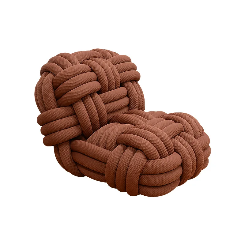 Woven chair single sofa designer wound python living room unit lazy knitted cloth recliner
Woven chair single sofa designer wound python living room unit lazy knitted cloth recliner