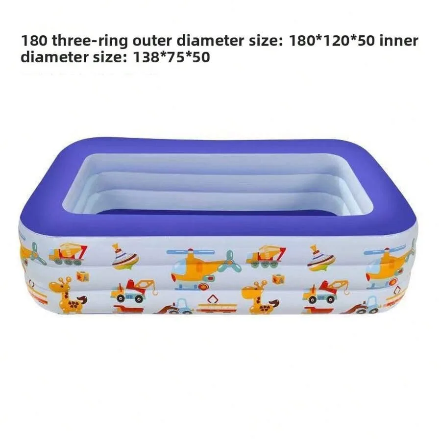 2026hot SeIIing Inflatable Swimming Pool For,Large Family Size Blow Up Pool, Thickened PVC Kiddie Pool For Backyard, Summer Wat
2026hot SeIIing Inflatable Swimming Pool For,Large Family Size Blow Up Pool, Thickened PVC Kiddie Pool For Backyard, Summer Wat