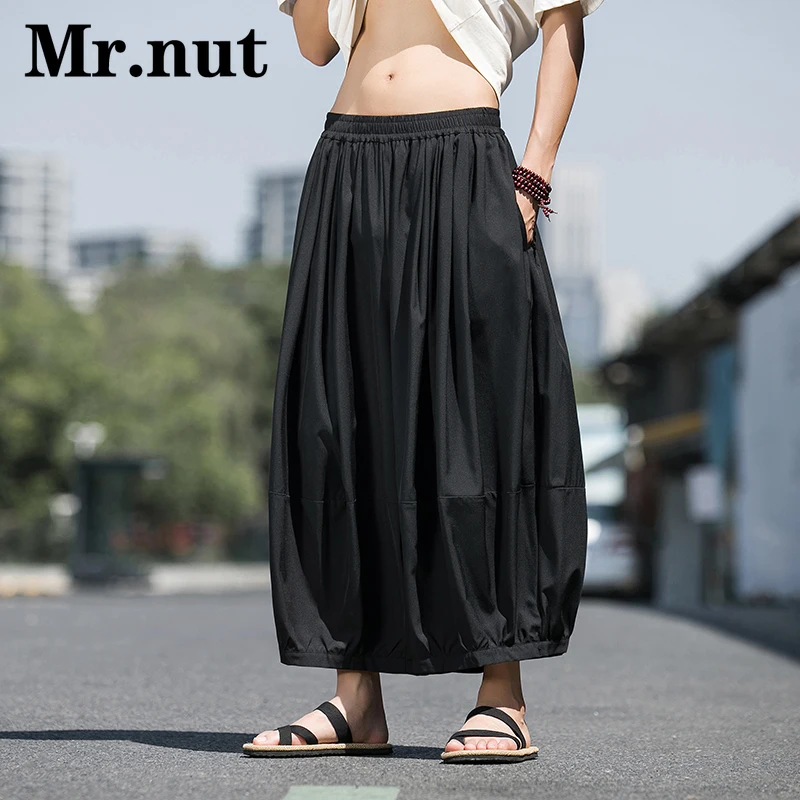 Брюки Mr.nut из вискозы для мужчин и женщин, мешковатые широкие свободные быстросохнущие штаны, стильная уличная одежда
Брюки Mr.nut из вискозы для мужчин и женщин, мешковатые широкие свободные быстросохнущие штаны, стильная уличная одежда