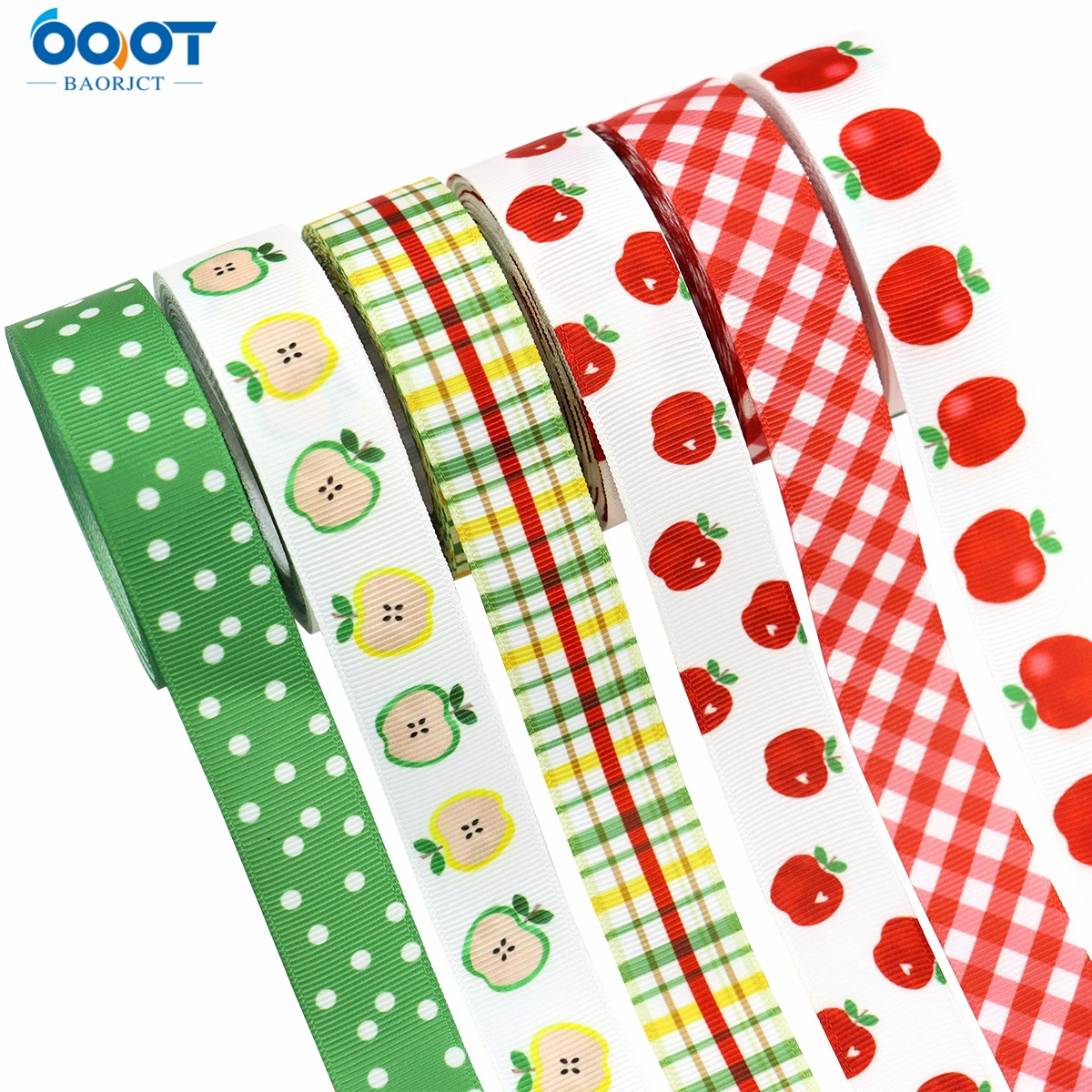 Multiple Plaid Fruit (Apple) Printed Grosgrain Ribbons,22MM 10Yards/Lot Gift Wrap Bow Cap DIY Accessories Decorations
Multiple Plaid Fruit (Apple) Printed Grosgrain Ribbons,22MM 10Yards/Lot Gift Wrap Bow Cap DIY Accessories Decorations