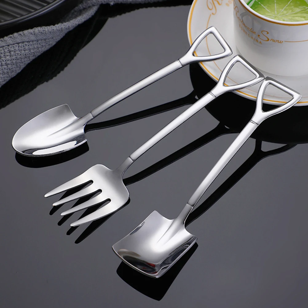 9 Pcs Spoons Set Stainless Steel Dessert Fruit Spoon Fork Kitchen Tool For Coffee Ice Cream Shovel Spoons Forks Meals
9 Pcs Spoons Set Stainless Steel Dessert Fruit Spoon Fork Kitchen Tool For Coffee Ice Cream Shovel Spoons Forks Meals