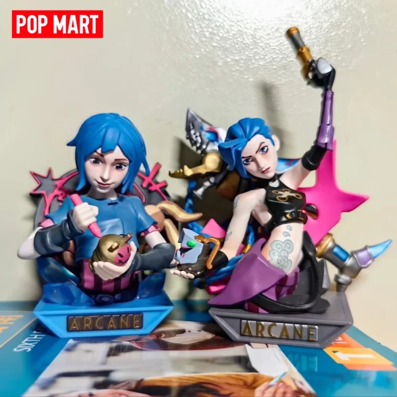 POPMART League Of Legends Arcane Series 1 Blind Box Collectible Anime Bust Statue Desktop Ornament Gift For Anime Game Fans
POPMART League Of Legends Arcane Series 1 Blind Box Collectible Anime Bust Statue Desktop Ornament Gift For Anime Game Fans