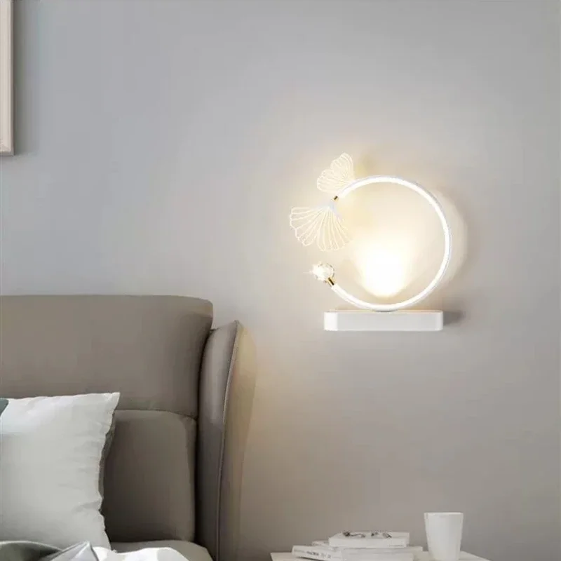 SANDYHA Creative Apricot Leaf Wall Lamp Modern LED Bedside Light Minimalist Lighting Fixture For Bedroom Living Room Home
SANDYHA Creative Apricot Leaf Wall Lamp Modern LED Bedside Light Minimalist Lighting Fixture For Bedroom Living Room Home