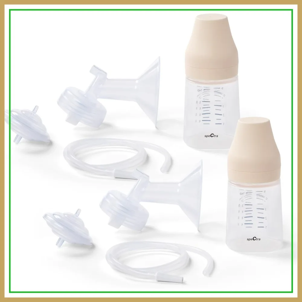 Premium Breast Pump Accessory Kit with Baby Bottles - Large 28mm - 2 Pack
Premium Breast Pump Accessory Kit with Baby Bottles - Large 28mm - 2 Pack