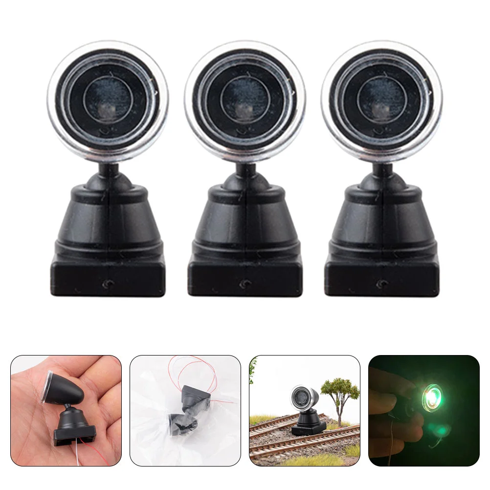 3 Pcs Model Signal Light Little Spotlights for Models Miniature Train Lamp Sand Table The Child
3 Pcs Model Signal Light Little Spotlights for Models Miniature Train Lamp Sand Table The Child