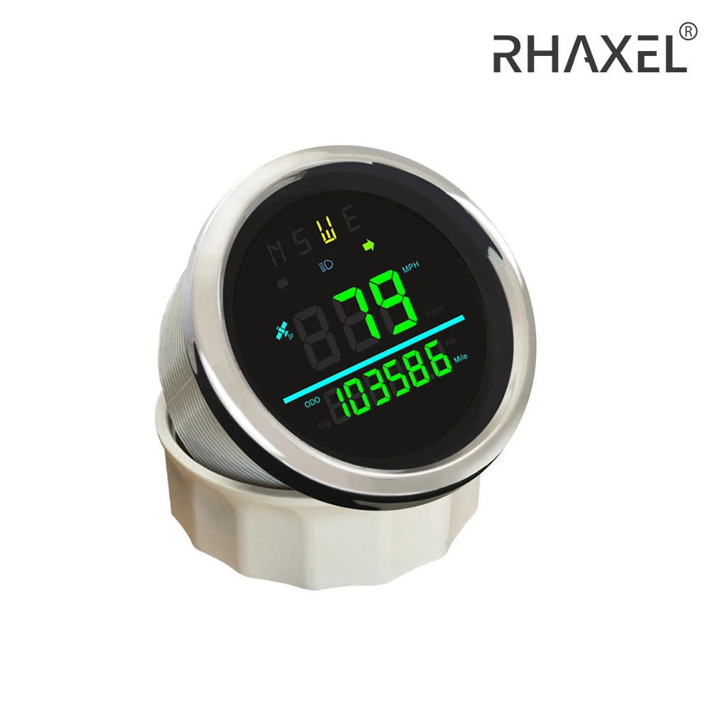 Цифровой GPS-Спидометр RHAXEL, 85 мм (3 3/8 дюйма), 0-999 (миль/ч, км/ч), одометр с подсветкой, GPS-антенна, 12 В, 24 В, для автолодки
Цифровой GPS-Спидометр RHAXEL, 85 мм (3 3/8 дюйма), 0-999 (миль/ч, км/ч), одометр с подсветкой, GPS-антенна, 12 В, 24 В, для автолодки