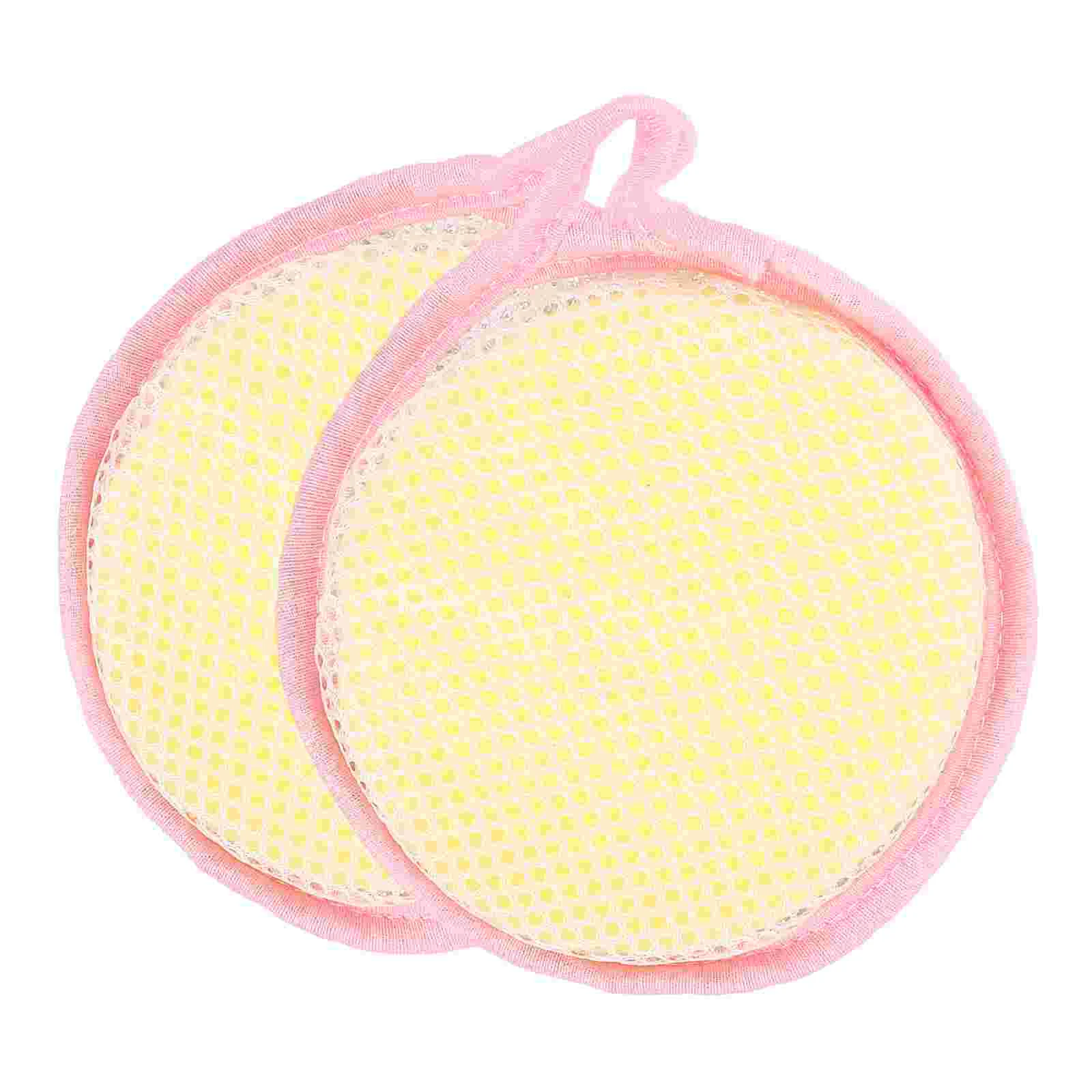 2 Pcs Dishcloth Pot Scrubbers Scouring Pad Washer Kitchen Non Scratch Scrubbing Pads Sponge Cleaning Sponges for 
2 Pcs Dishcloth Pot Scrubbers Scouring Pad Washer Kitchen Non Scratch Scrubbing Pads Sponge Cleaning Sponges for