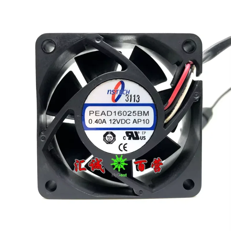 Вентилятор охлаждения для сервера PEAD16025BM AP10, 12В, 0.40А, 60x60x25мм, 3-проводной
Вентилятор охлаждения для сервера PEAD16025BM AP10, 12В, 0.40А, 60x60x25мм, 3-проводной