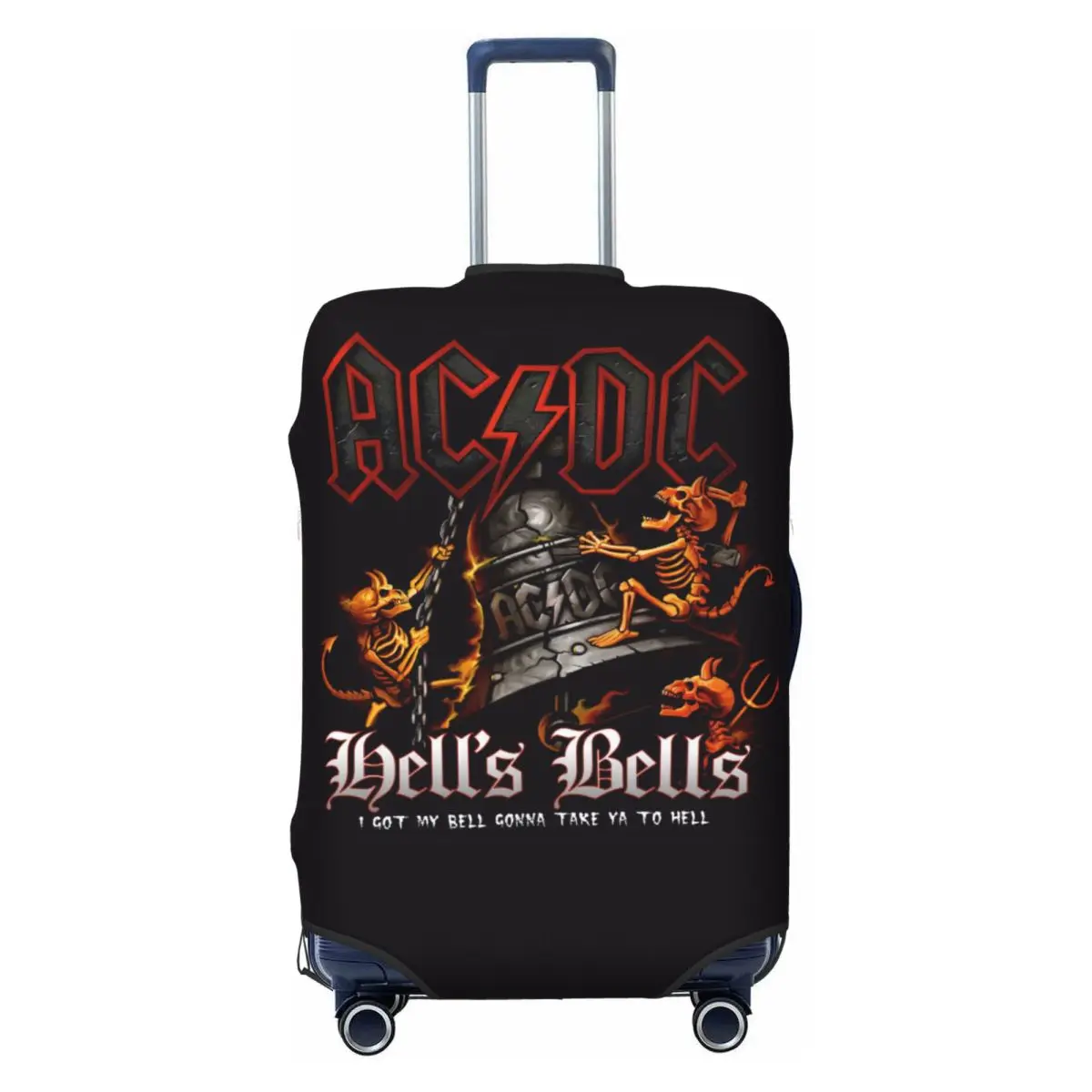 Пользовательский AC DC The Bell Rock Roll дорожный чехол для багажа пыленепроницаемый австралийский оркестр со звездой, защитный чехол для чемодана, подходит для 18-32 дюймов
Пользовательский AC DC The Bell Rock Roll дорожный чехол для багажа пыленепроницаемый австралийский оркестр со звездой, защитный чехол для чемодана, подходит для 18-32 дюймов