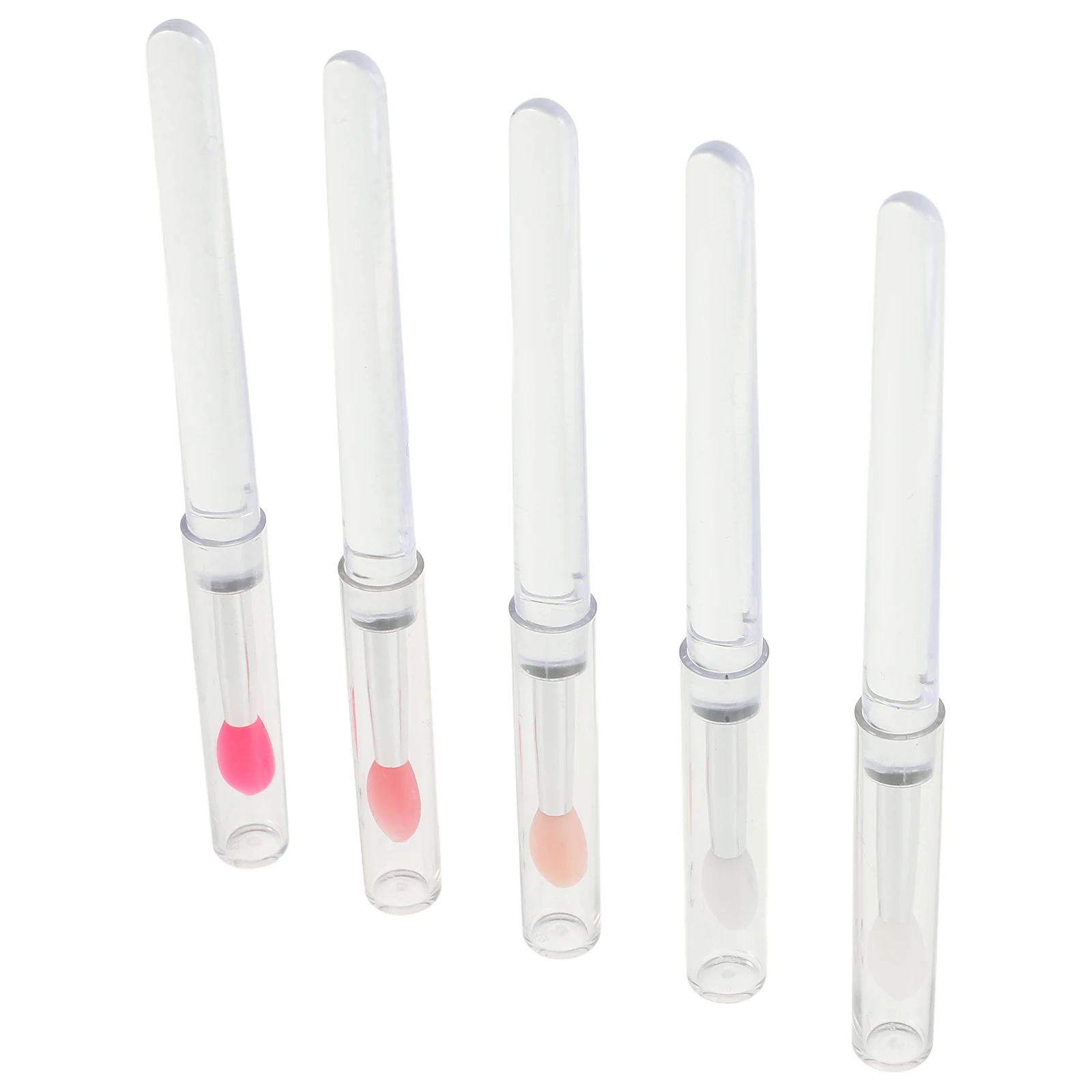 5pcs Lip Brush Combination Soft Silicone Precision Tools Reusable Gloss Applicator Eyeshadow Kit Makeup Brushes
5pcs Lip Brush Combination Soft Silicone Precision Tools Reusable Gloss Applicator Eyeshadow Kit Makeup Brushes