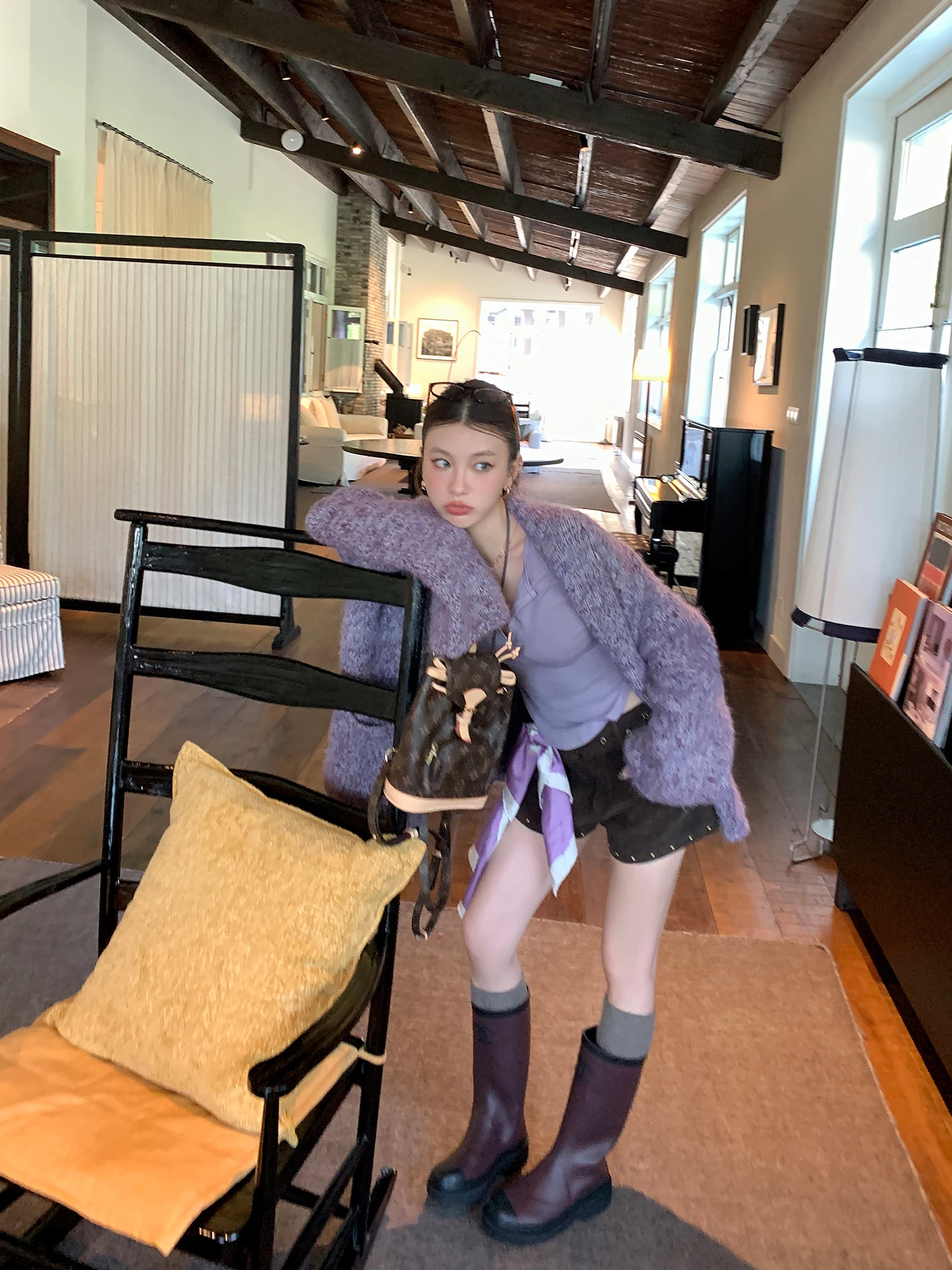 DULA Lazy Ternoon Autumn Sun Soft Cozy Women's Open Cardigan Sweater Loose Versatile Fall Winter V-Ne Long Sve Top
DULA Lazy Ternoon Autumn Sun Soft Cozy Women's Open Cardigan Sweater Loose Versatile Fall Winter V-Ne Long Sve Top