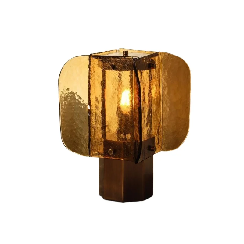 Medieval glass artistic desk lamp, bedroom bedside living room TV cabinet study amber creative desk lamp
Medieval glass artistic desk lamp, bedroom bedside living room TV cabinet study amber creative desk lamp